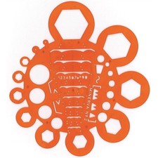 Trace-écrous - Normographe -