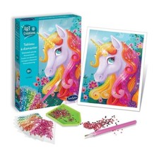Jeu créatif Tableau à diamanter Licorne (8+) - Sentosphère 32550