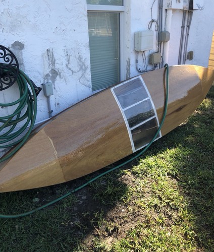 Handcrafted wooden kayak - handcrafted,