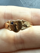 Ancienne Bague Plaquer Or 18k