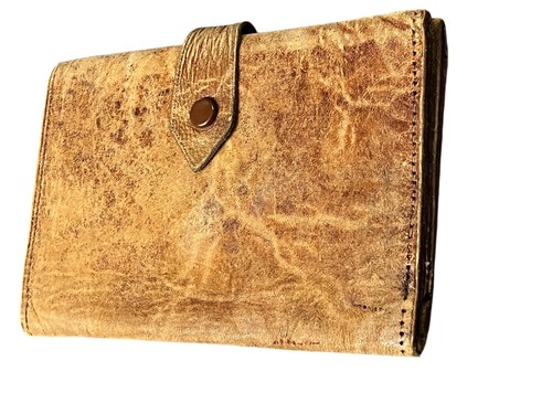 Ancien porte monaie feuille - porte,
