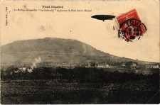 PC DIRIGEABLE LE LEBAUDY FORT ST-MICHEL TOUL AIRSHIP AVIATION (a39307)