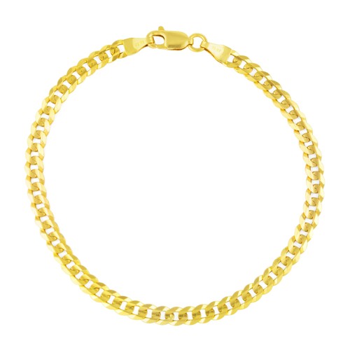 14k jaune massif 4mm - 14k, or