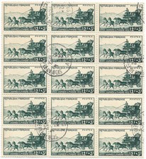 1952 - YT 919 Journée du timbre cachet rue de l'épée de bois