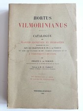 HORTUS VILMORINIANUS Catalogue