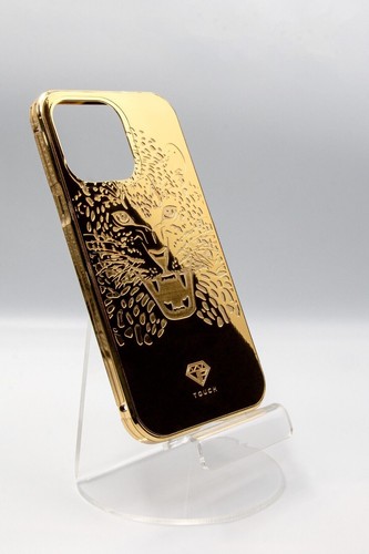 Coque métal 24 carats - or,