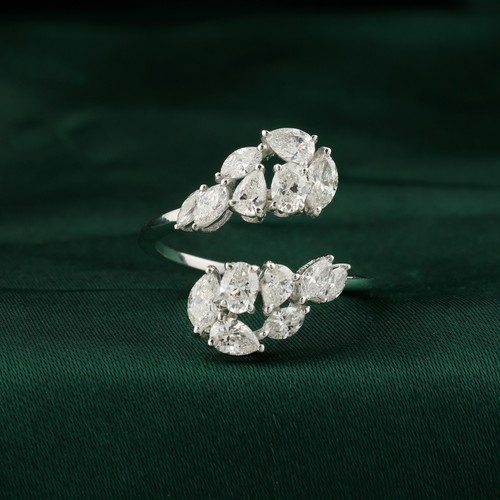 Bague diamant marquise naturel - diamant,
