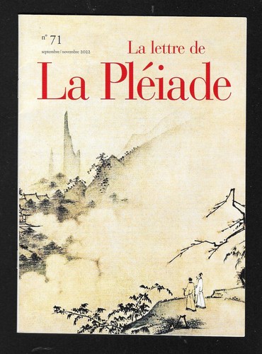 Lettre pléiade 71 - la,