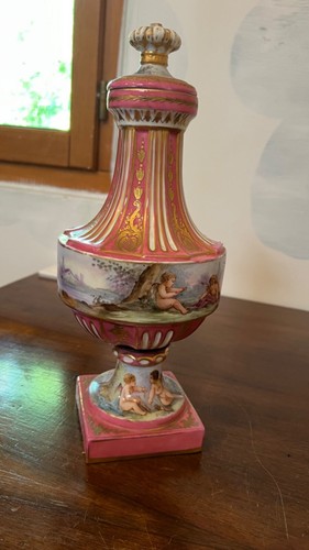 Potiche pot vase porcelaine - potiche,