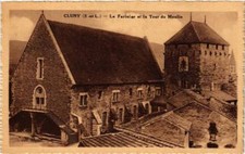 CPA AK CLUNY Le Farinier et la Tour du Moulin (649774)