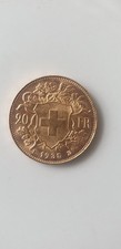 Piece de 20 Francs Or Suisse