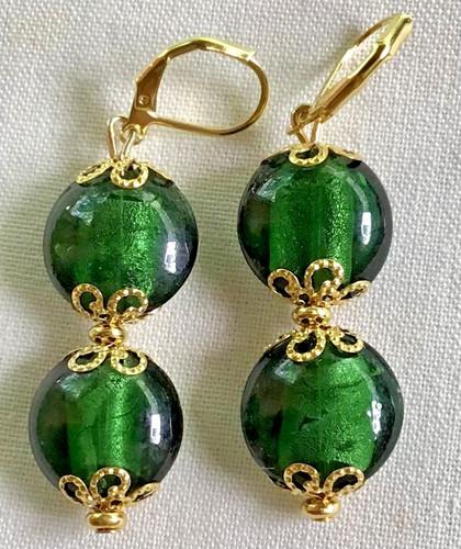 Boucles perles galets - perles,