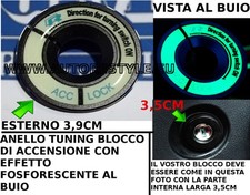 Anneau Noir Tuning Bloc