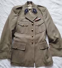veste militaire uniforme  officier état major de soutien French armée