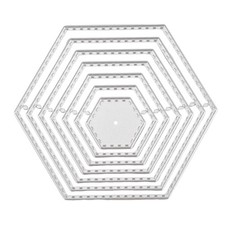 7 Pcs / set Hexagone Spirale