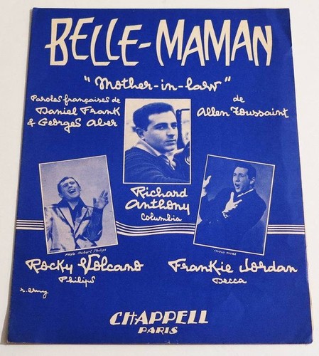 Partition vintage sheet music