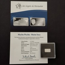 LINGOT 2.5g ARGENT 999‰ BE /