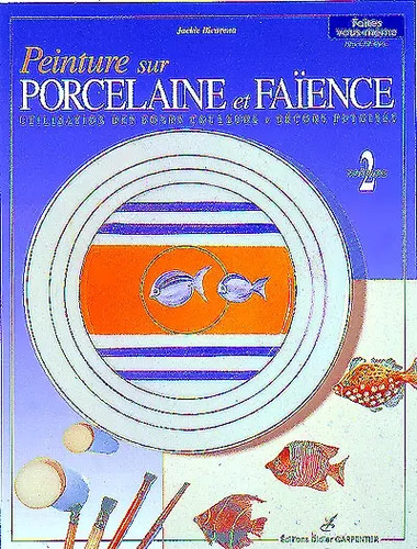 Peinture sur porcelaine - , et