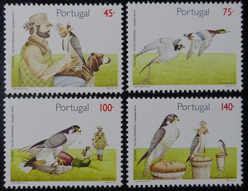 Timbres portugal oiseaux - portugal,