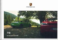 Catalogue Brochure Porsche 718