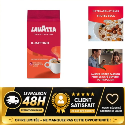 Lavazza mattino café - café, moulu