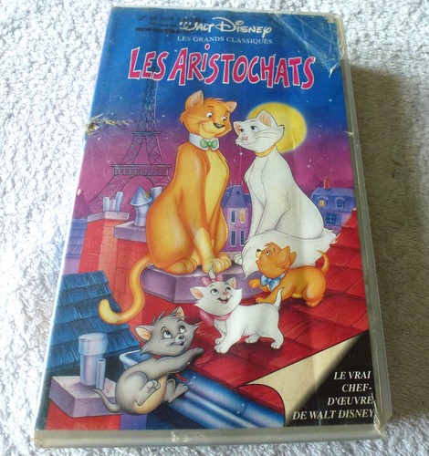 Video vhs les aristochats - vhs, :