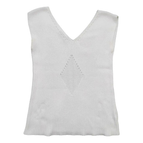 Gilet pull côtelé - , tricot