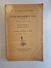 Canon bouddhique pali - pali,