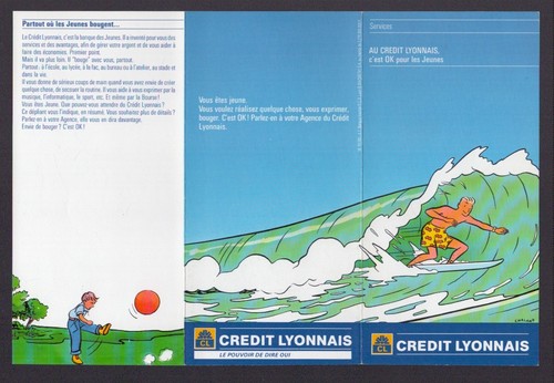 Yves chaland depliant pub - .,