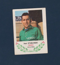 CYCLISME carte cycliste JEAN STABLINSKI ( FRANCE)  petit Format 7 sur 5,2 cm