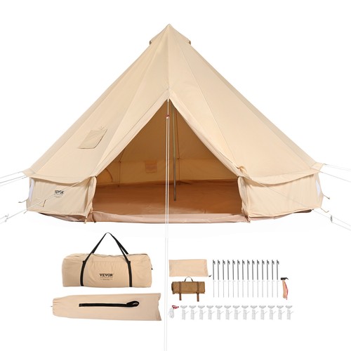 Vevor tente cloche toile - toile, 4