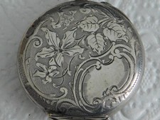 montre gousset  argent