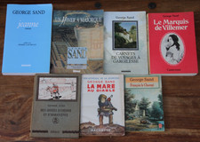 George sand lot 7 livres - lot, de