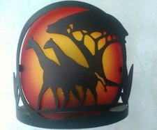 "MAGNIFIQUE  APPLIQUE  MURALE " CRÉPUSCULE   PORTE - BOUGIE "  PARTYLITE " NEUF