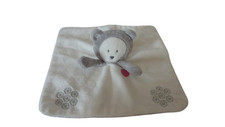 Doudou ours plat comme neuf Obaibi