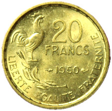 #13652 - 20 francs 1950 4 F