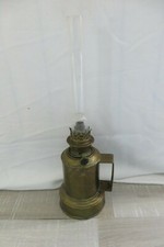 Ancienne  grande lampe pigeon avec son verre/42