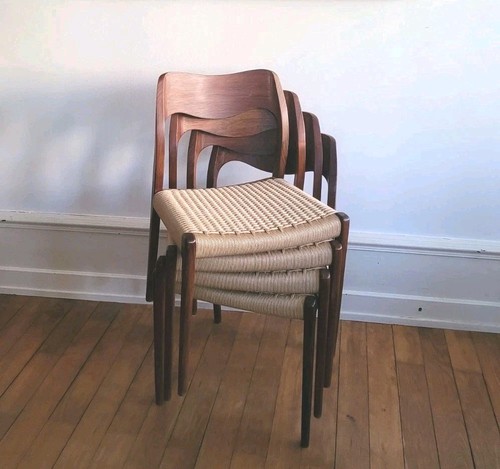 Chaises niels otto - niels, moller