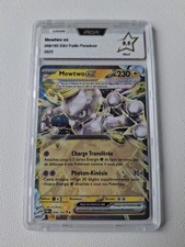 Carte Pokemon PCA 9,5 Mewtwo EX 58/182 Failles Paradoxe Ultra Rare PCA 9,5
