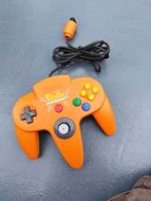 Manette Officielle Pikachu Nintendo N64 Orange 