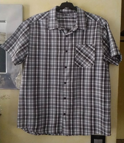 Chemise gris carreaux taille - carreaux, l