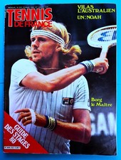 TENNIS DE FRANCE DE 1980 BORG