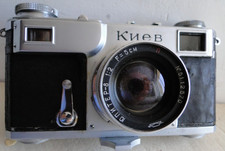 Kiev II de 1951 et le tout premier Jupiter 8 + étui.