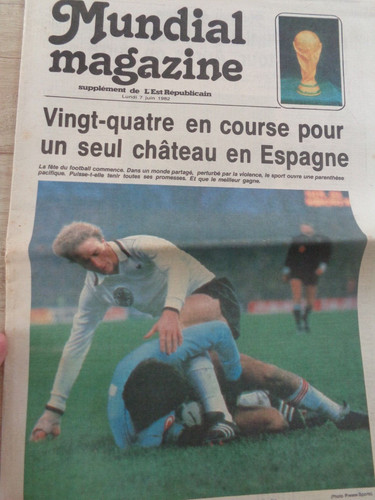 💥Mondial magazine 1982