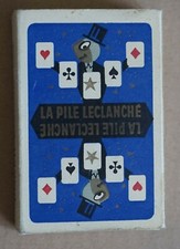 Jeu de 52 carte. La Pile Leclanché !