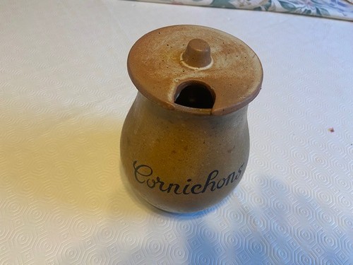 Pot cornichons grés - en,