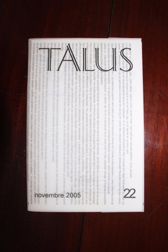 Revue talus tristan - ✒,
