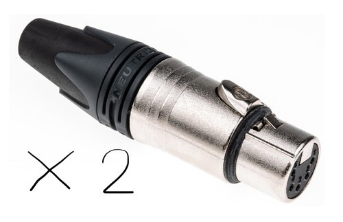 Prise xlr neutrik nc5 - prise,