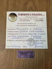 Billet Prisonniers De Guerre