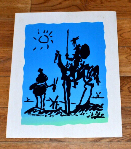 Sérigraphie après picasso - sérigraphie, d'après
